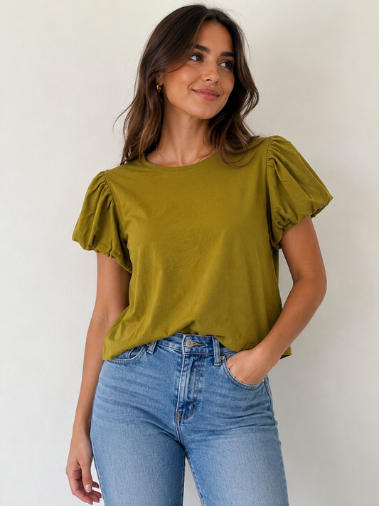 The Lindsay Puff Sleeve Top