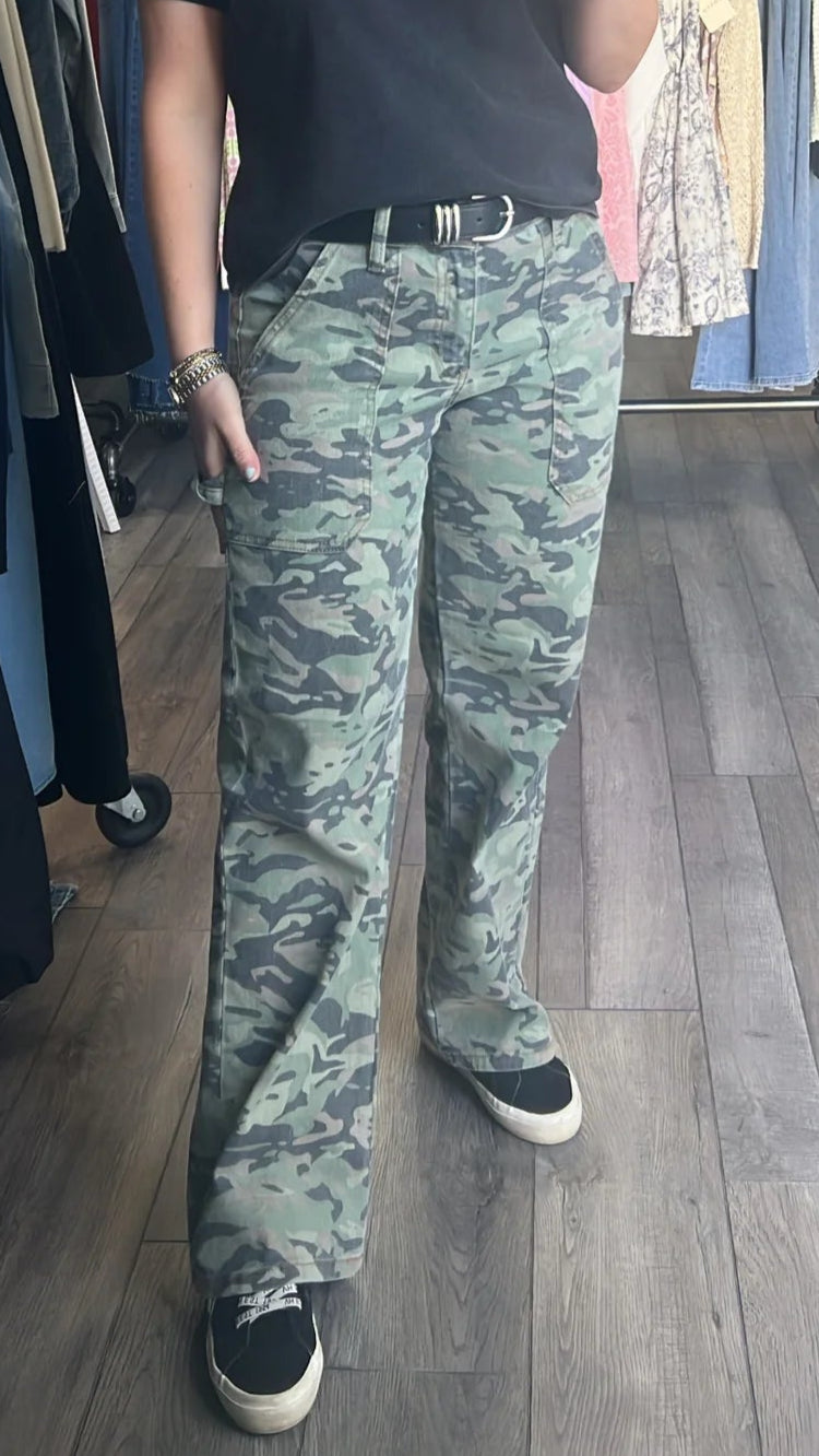 Camo Carpenter Jeans