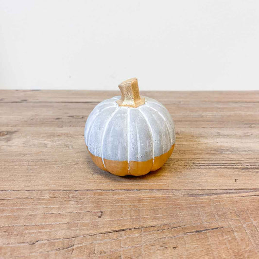 Stockholm Pumpkin Gray/Gold 3”