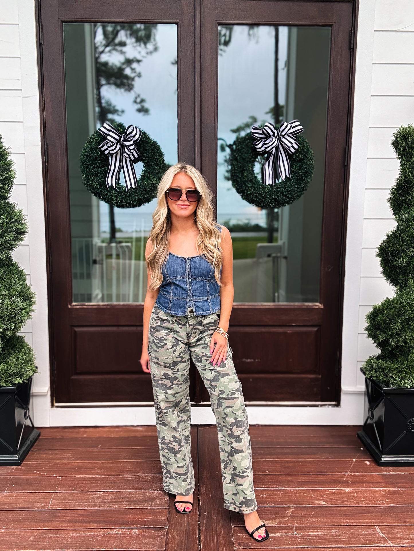 Alice Denim Top
