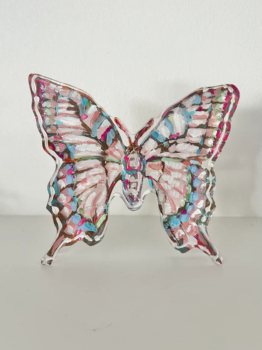 Chelsea McShane Art Butterfly I Acrylic Mini
