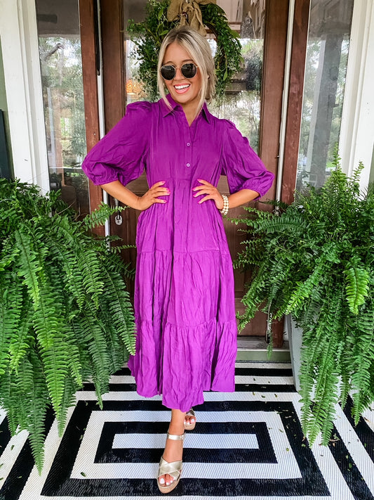 Amanda Dress Purple