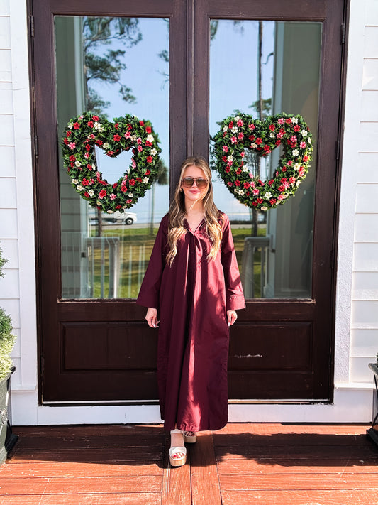 Go Getter Midi In Merlot