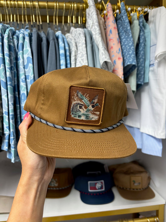 Kids Fly Away Mallard Rope Hat