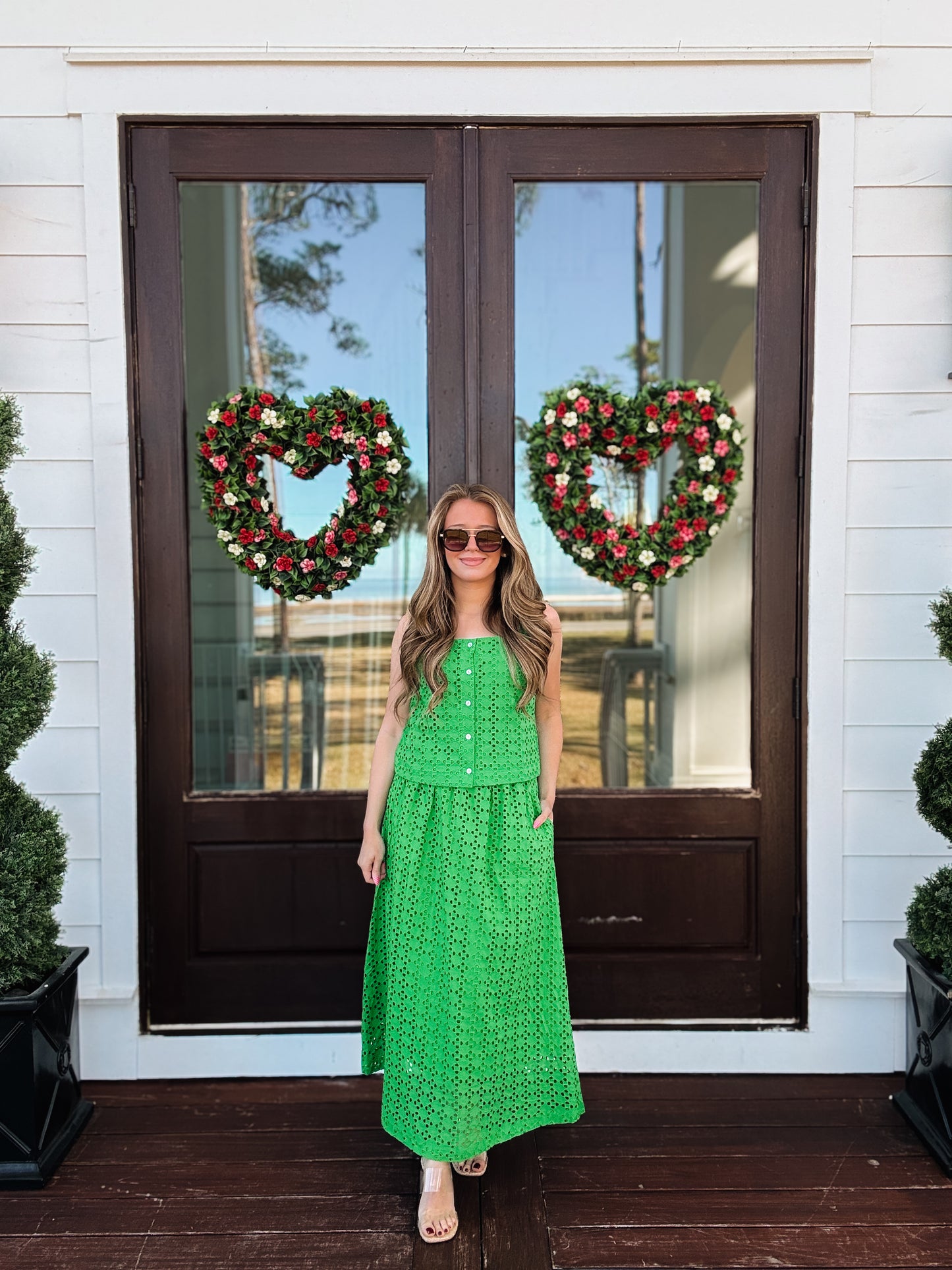 Freshly Picked Top In Green