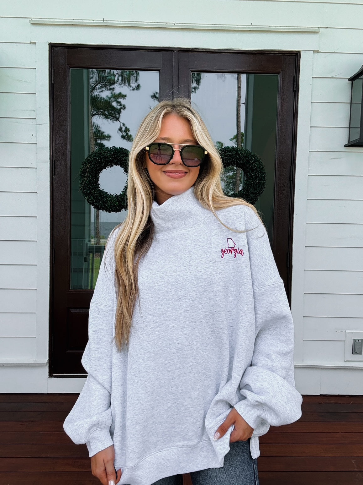 Simply Southern Georgia Mockneck