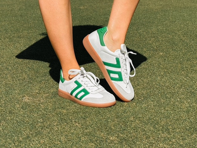 Back 70 Cloud Sneaker In White Green