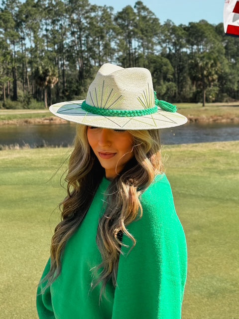 Tipsy Threads Masters Flag Palm Hat