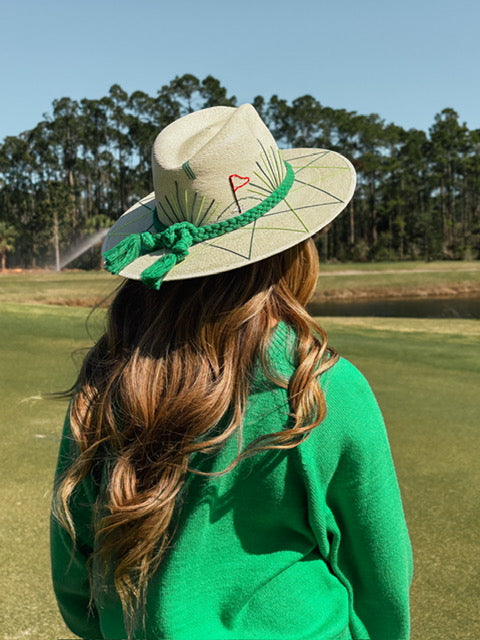 Tipsy Threads Masters Flag Palm Hat