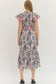Island Time Belted Midi Dress