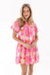 J. Marie Cara V Neck Dress