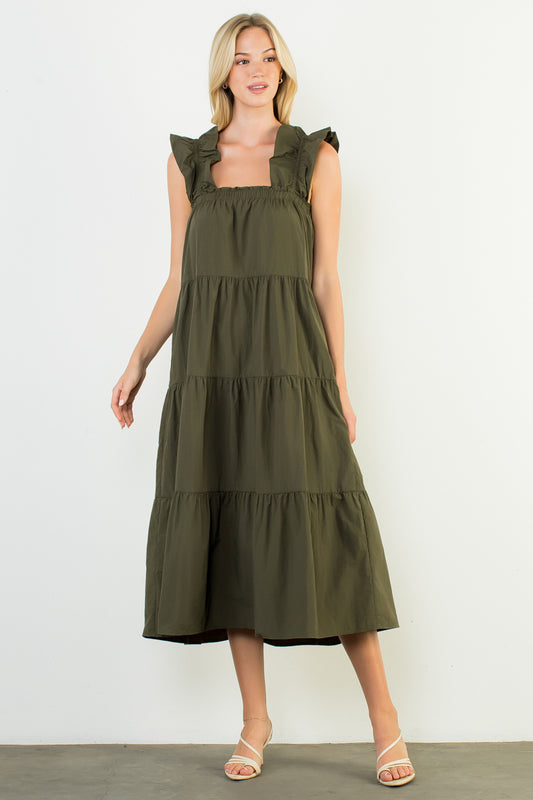 Fall Staple Maxi In Green