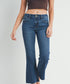 Camden Crop Stretch Flare in Dark