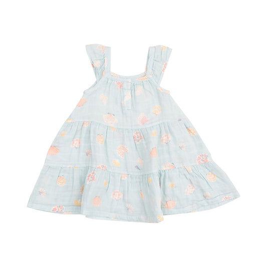Angel Dear Pretty Seashells Twirly Sundress