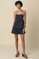 Kathy Cotton Short Set In Navy