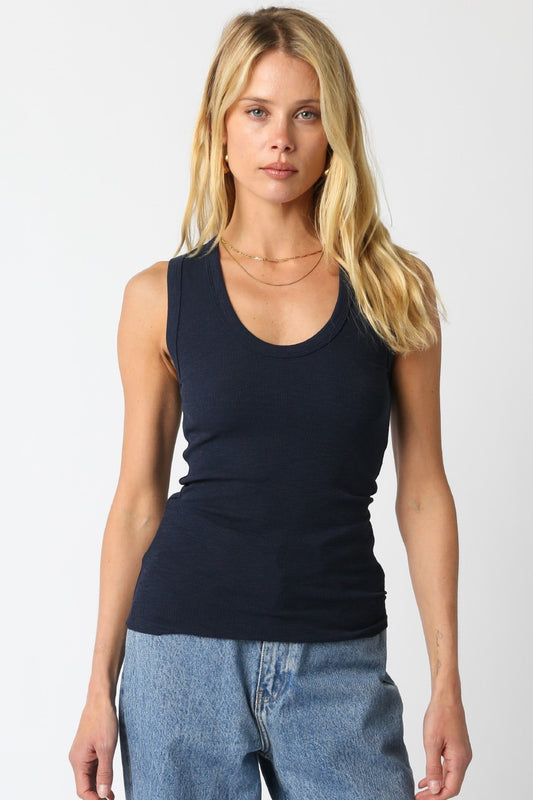 Kelsey Tank Top in Navy