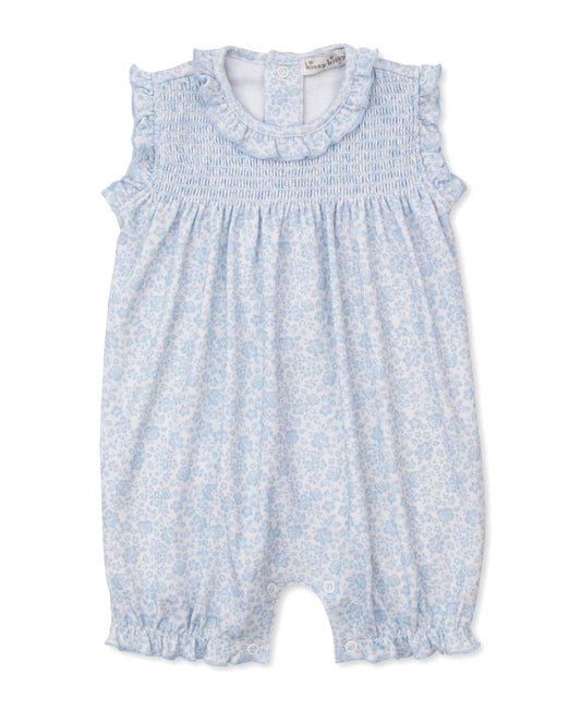 Kissy Kissy Country Gardens Sleeveless Playsuit In Light Blue