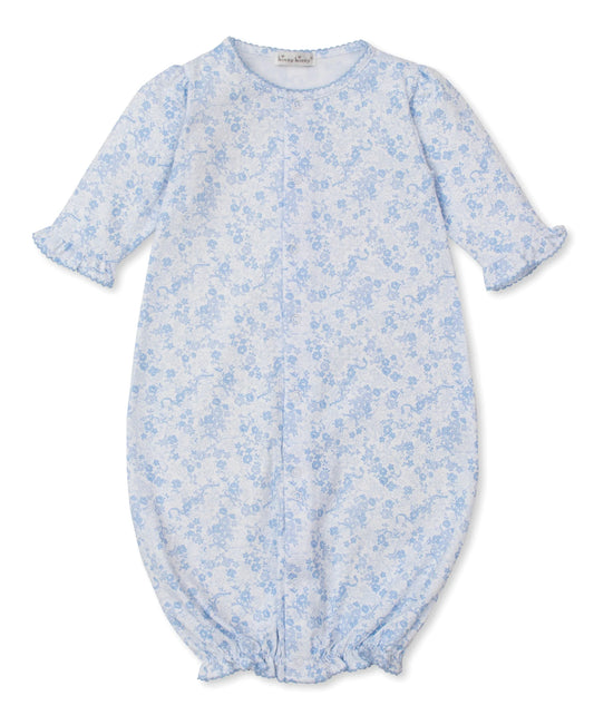 Kissy Kissy Old English Roses Blue Convertible Gown