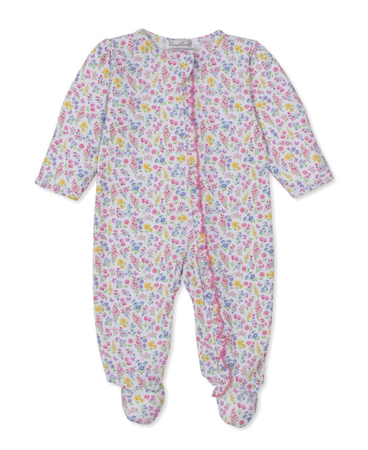 Kissy Kissy Pastel Gardens Zipper Footie