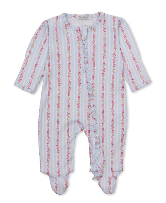 Kissy Kissy Rose Renaissance Zip Footie