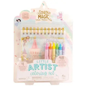 Little Art Coloring Set 6-unit Case Pack