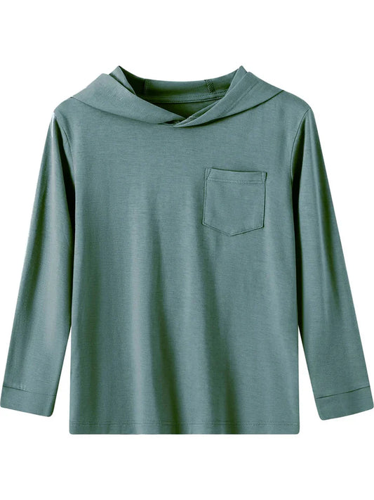 Meripex Youth Blue Steel Lightweight Performance Hoodie