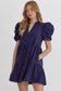 Mia Dress in Navy