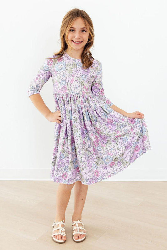 Mila & Rose Spring Gardens Pocket Twirl Dress