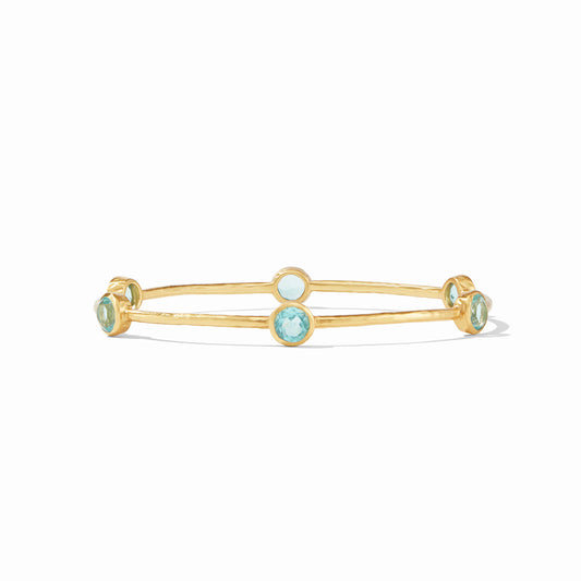 Julie Vos Milano Bangle Bahamian Blue