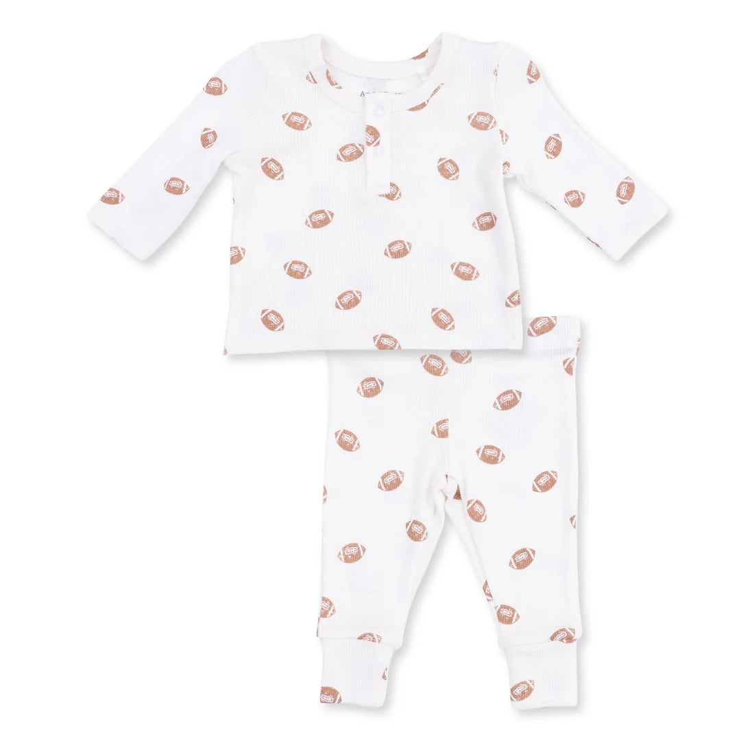 Angel Dear Mini Footballs Long Sleeve Henley Play Set