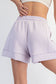 Model Scuba Basic Short Set In Lavender
