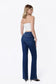 Morgan High Rise Trouser Fold Creased Bootcut Jeans