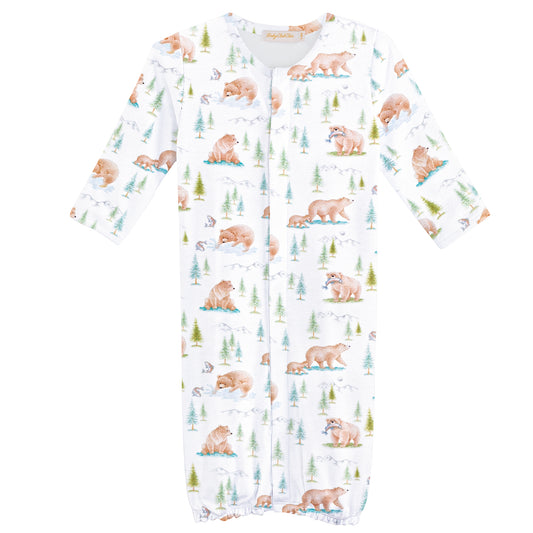 Baby Chic Woodland Bears Gown