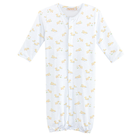 Baby Club Chic Tiny Baby Ducks Convertible Gown