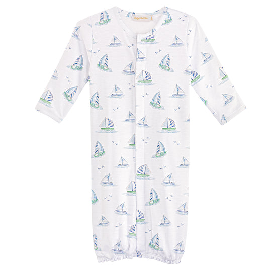 Baby Club Chic Blue Sails Convertible Gown