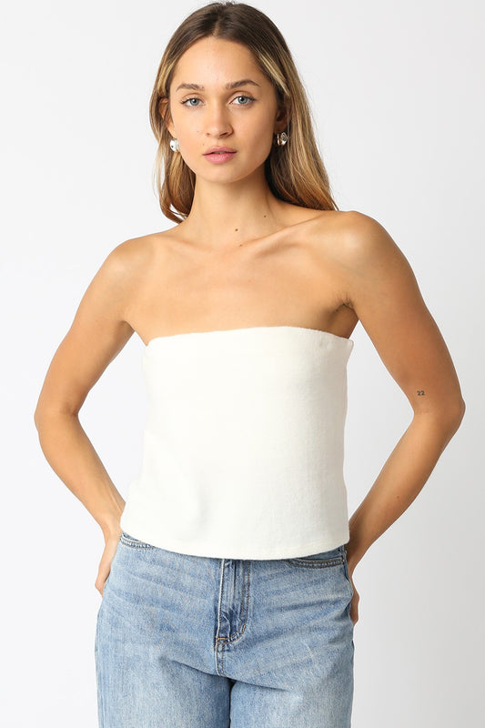 Nora Tank in White