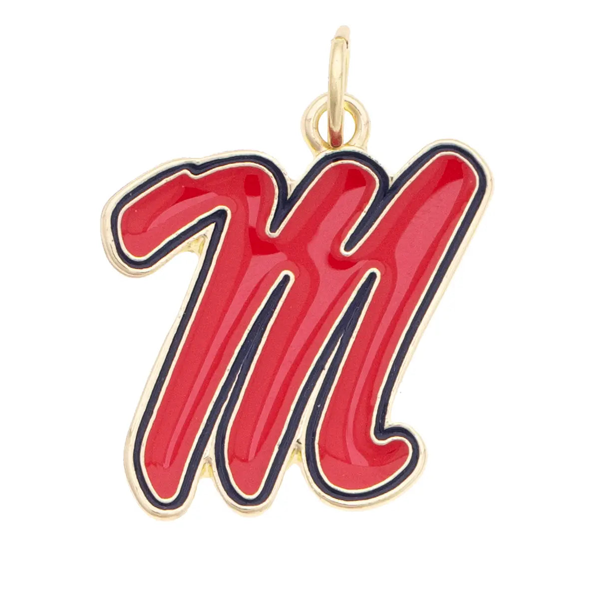 Ole Miss Rebels Enamel Mascot Charm