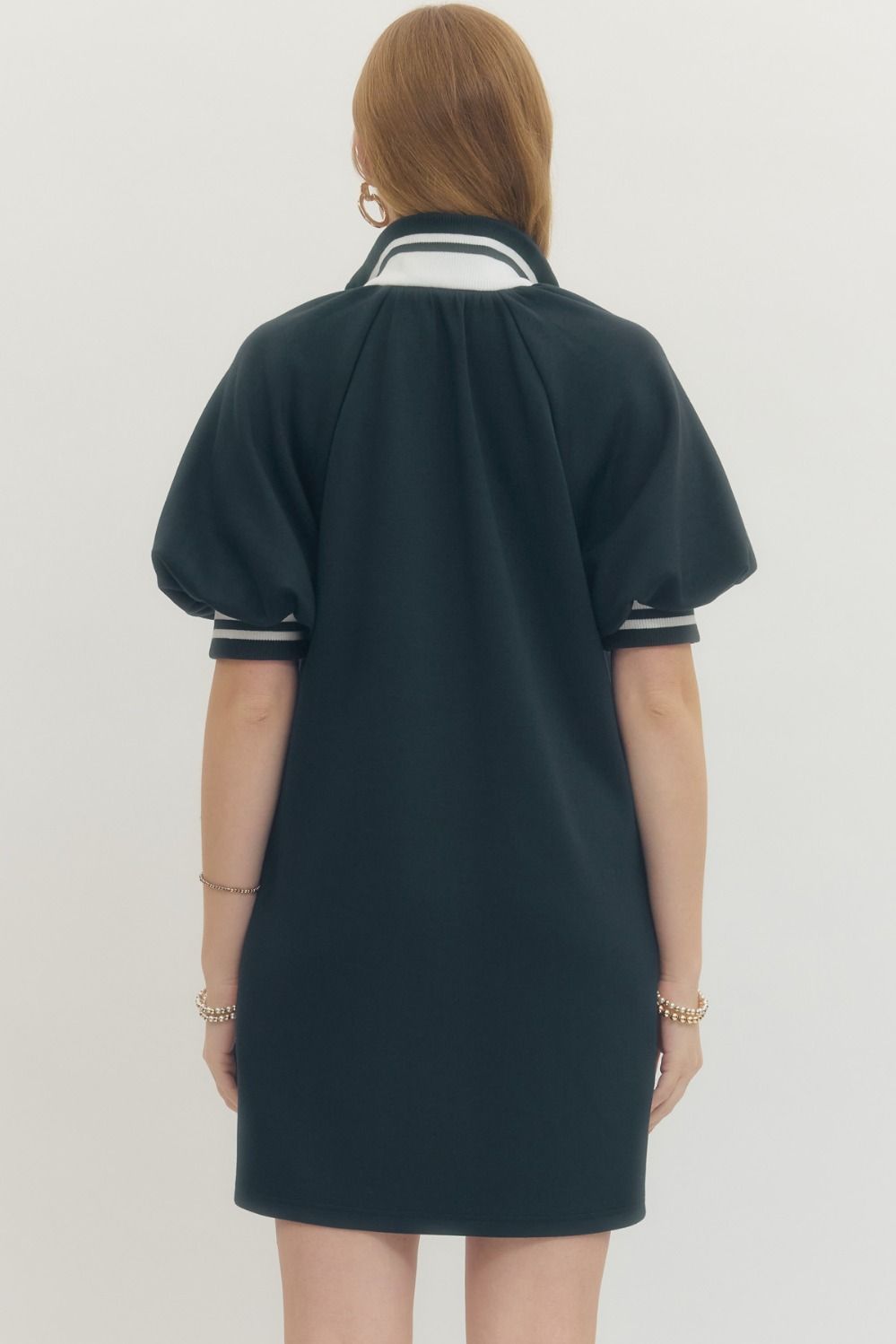 On The Go Mini Dress In Navy