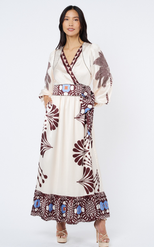 Palm Tree Printed Maxi