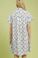 Parisian Bloom Shirt Dress In Blue