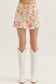 Pastel Bloom Skort