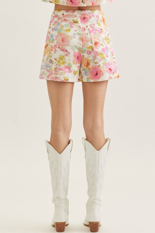 Pastel Bloom Skort