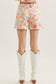 Pastel Bloom Skort