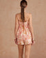 Pintuck Detail Floral Set