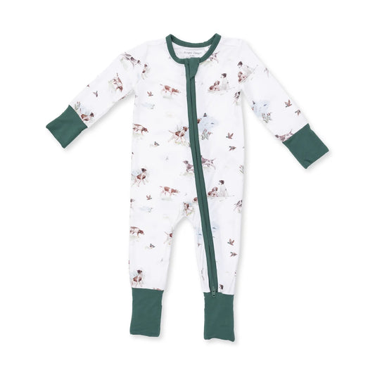 Angel Dear Pointer Pups & Duck Buddies Convertible Romper