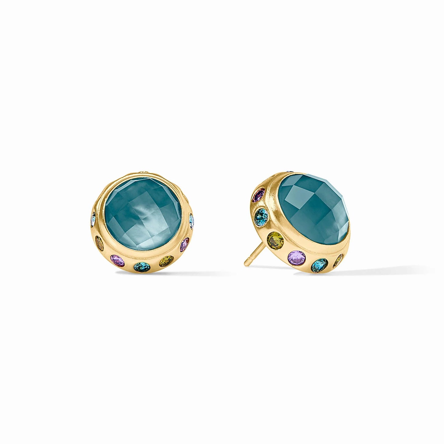 Julie Vos Rainbow Stud In Montana Blue