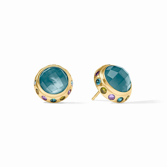 Julie Vos Rainbow Stud In Montana Blue