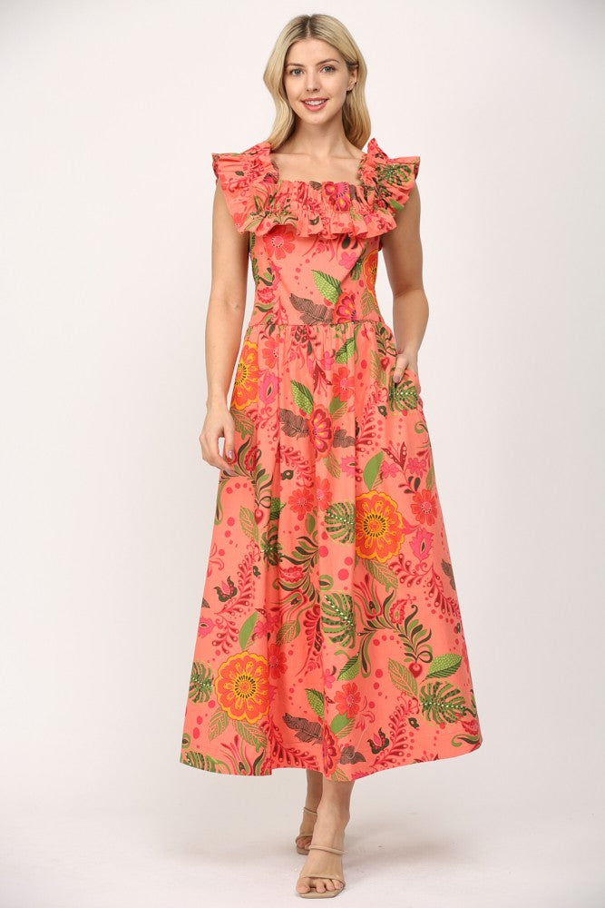 Rio Bound Midi Dress
