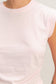 Ruched Waist Sleeveless Top In Soft Pink