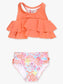 RuffleButts Sunset Seashells 2 Piece Swimsuit
